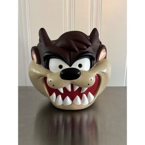 Vintage 1997 Taz Carry-All Looney Tunes Tasmanian Devil Bucket Applause 41257